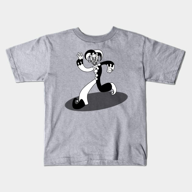 Claude the Clown Kids T-Shirt by MarkMaker36